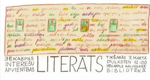 Apmeklēju "Literāta" Neformālu Tikšanos